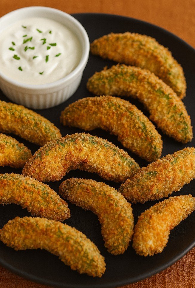 Fried Avocado Slices (Crispy Coated Recipe) – Creamy, Crunchy, and Flavor-Packed Appetizer Treat
