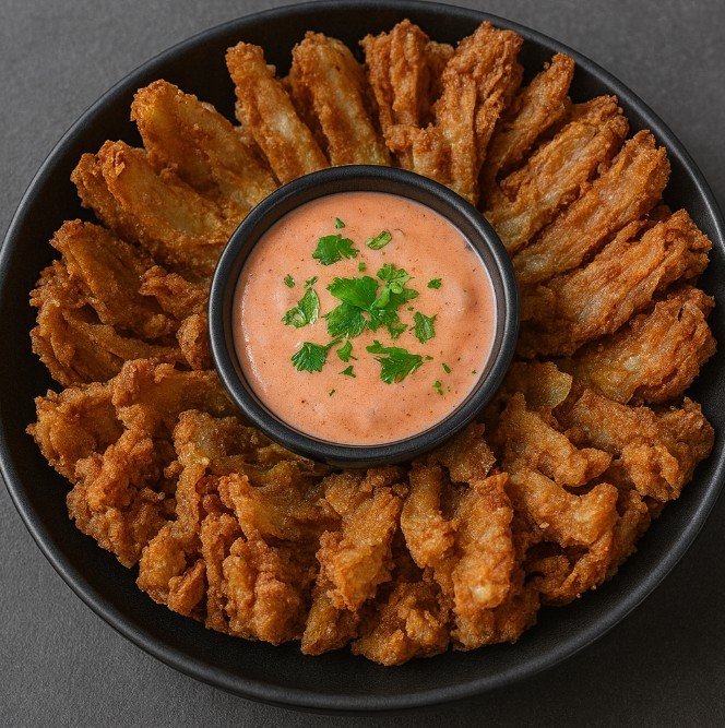 Famous Bloomin’ Onion (Crispy, Golden, and Irresistible Appetizer)