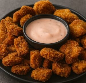 Zaxby’s Fried Mushrooms (Copycat Recipe) – Crispy Golden Mushrooms with Zesty Dipping Sauce